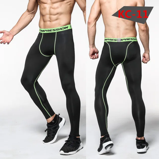Fitness Sport Leggings Men Gym Jogging Trousers Sportswear Camouflage Compression Pants Running Tights Men Soccer Training Pants
