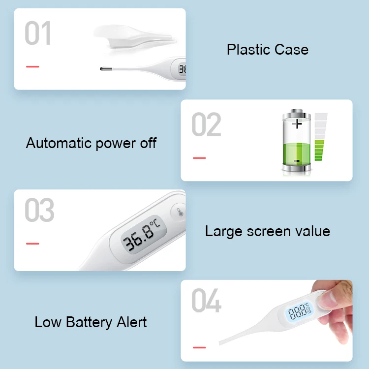 Wholesale price digital thermometer lcd electric Baby Child Waterproof Digital Thermometer