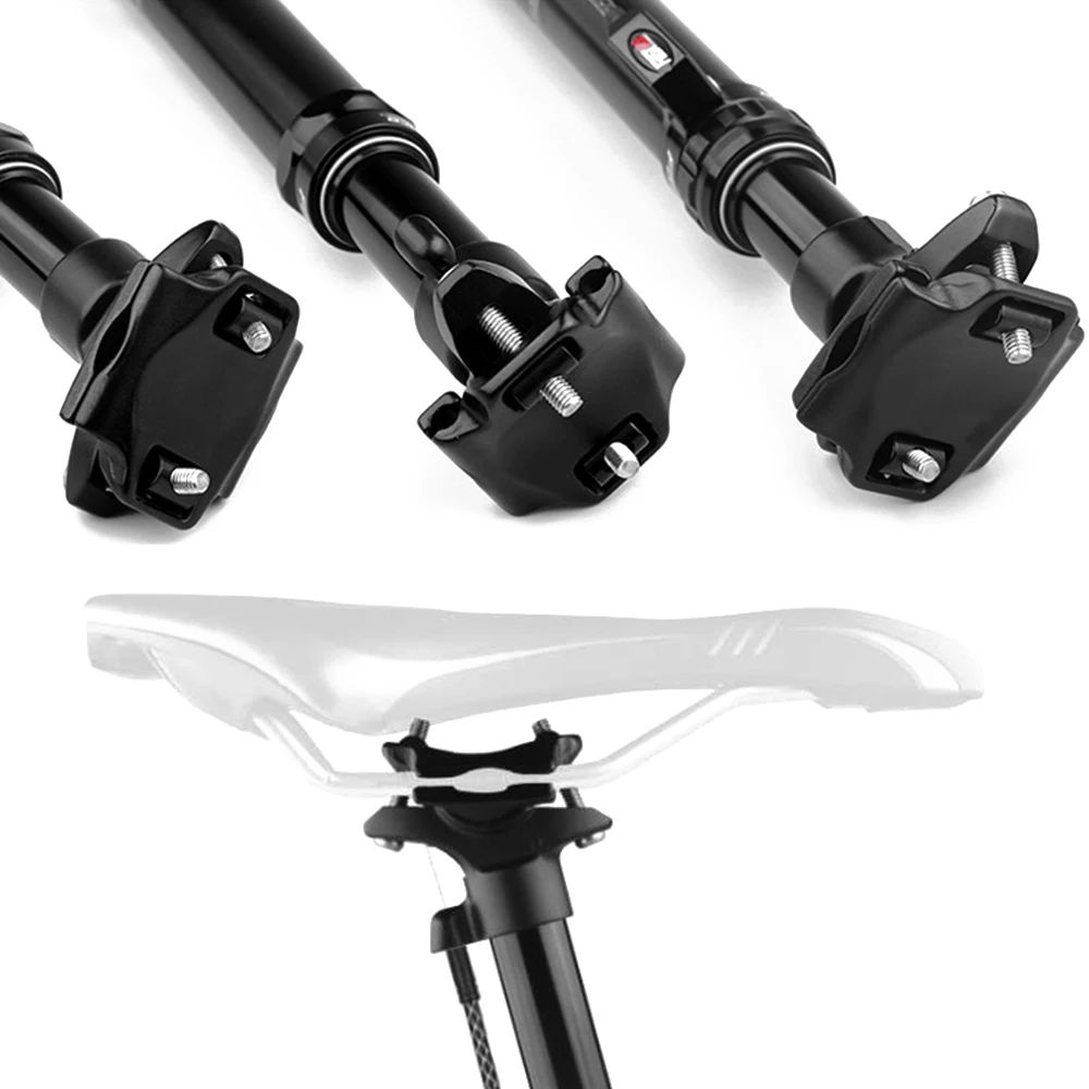 Fastace MTB Telescopic Seatpost 27.2-33.9mm Mountain Bike 440mm Length 125mm Travel Bicycle Dropper Adjustable Seat Post