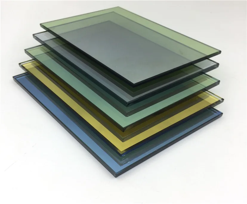 Китайский производитель, стекло, прозрачное цветное тонированное светоотражающее строительное окно, строительное стекло