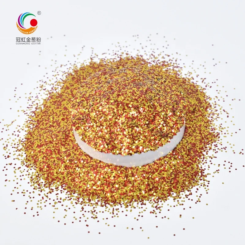 GH6410 Eco friendly heat resistant aluminium glitter powder for injection plastic pigment china supply