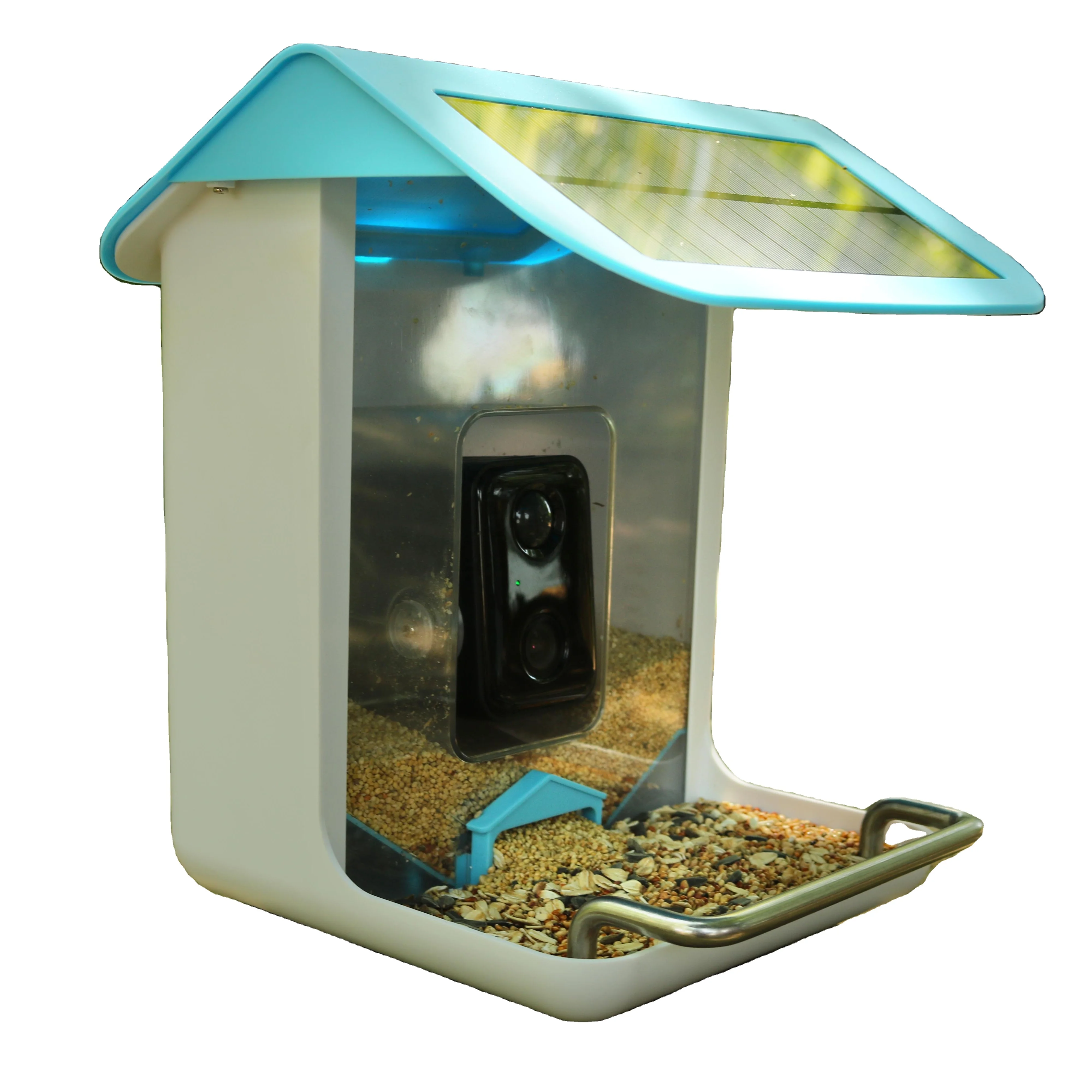 New Trend AI Recognition Outside Bird House  Wifi App Remote Control Smart Bird Feeder with Camera
