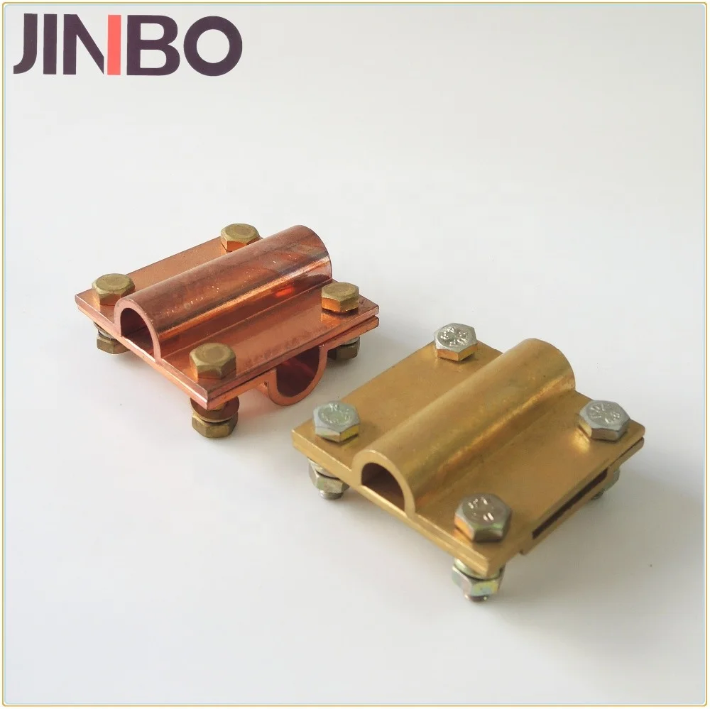 Square Tape Clamp 25x3mm Flat System Copper