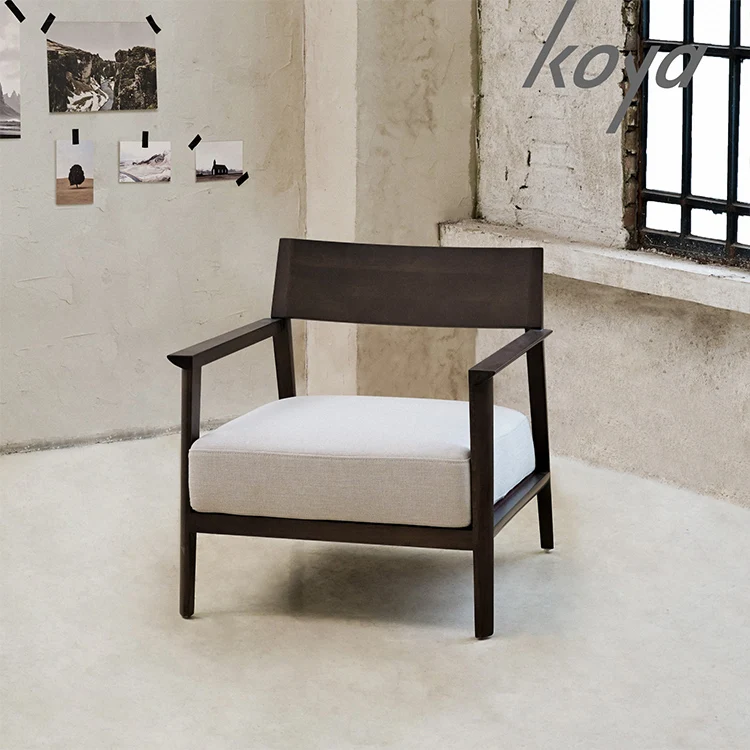 Современный Роскошный дизайнерский Одноместный стул для отдыха из ткани с деревянной рамой для дома и гостиной