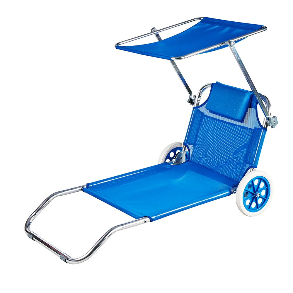 Portable Beach bed with Wheel