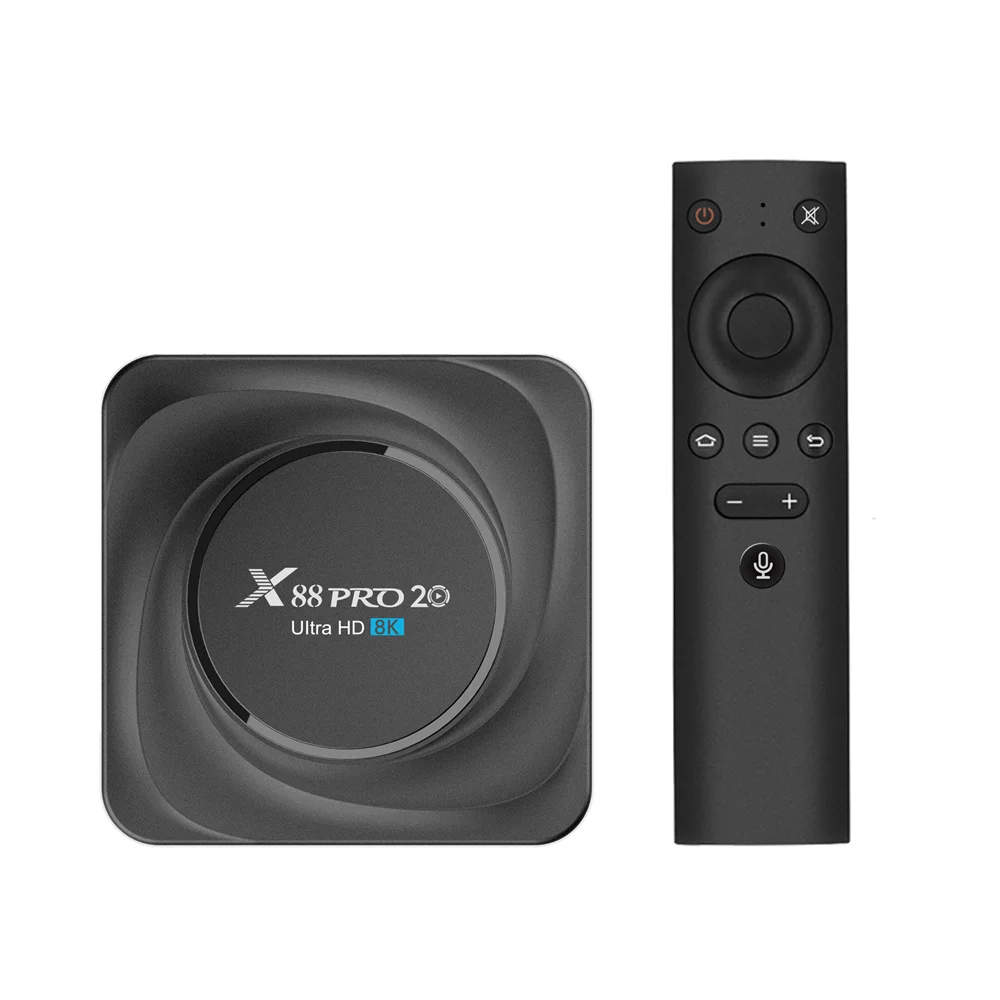 Новинка 2021 X88 Pro 20 RK3566 8K 8 ГБ ОЗУ 64 Гб 128 голосовой Android 11