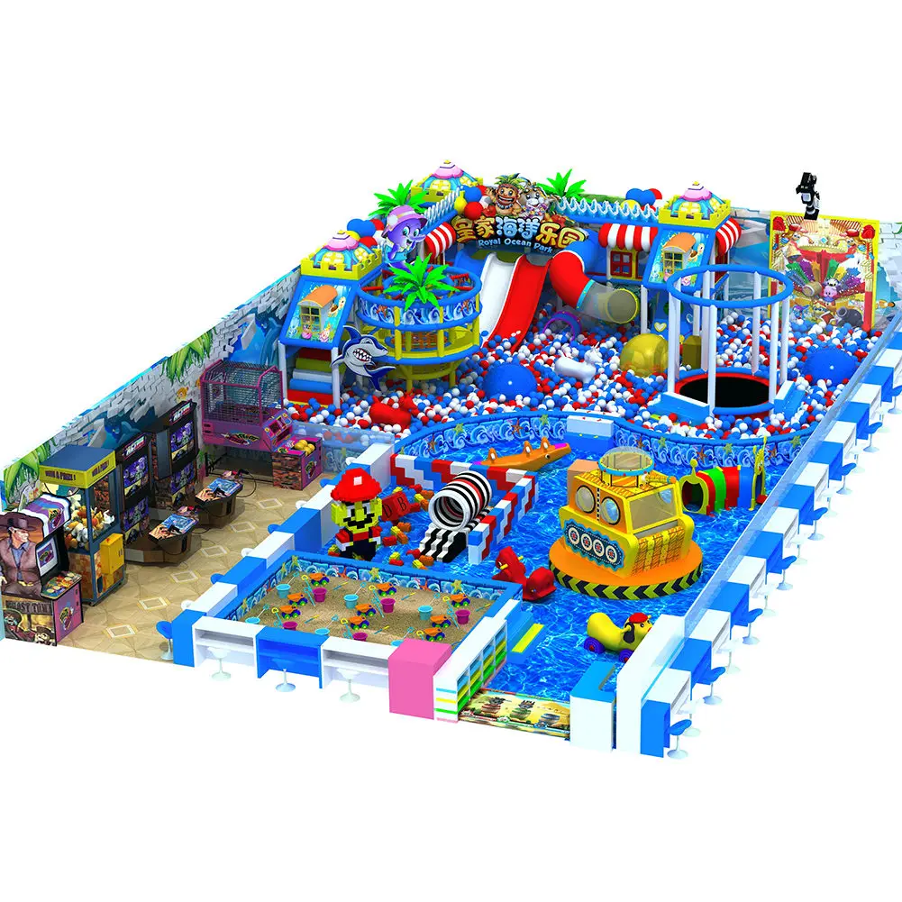 TUV Certified Commercial Toy Naughty Castle Indoor Play Customized Inside Playground For Kids