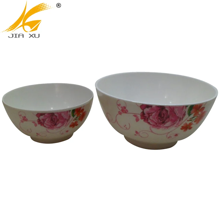 new products melamine bowl  wholesale two color decorative bowl