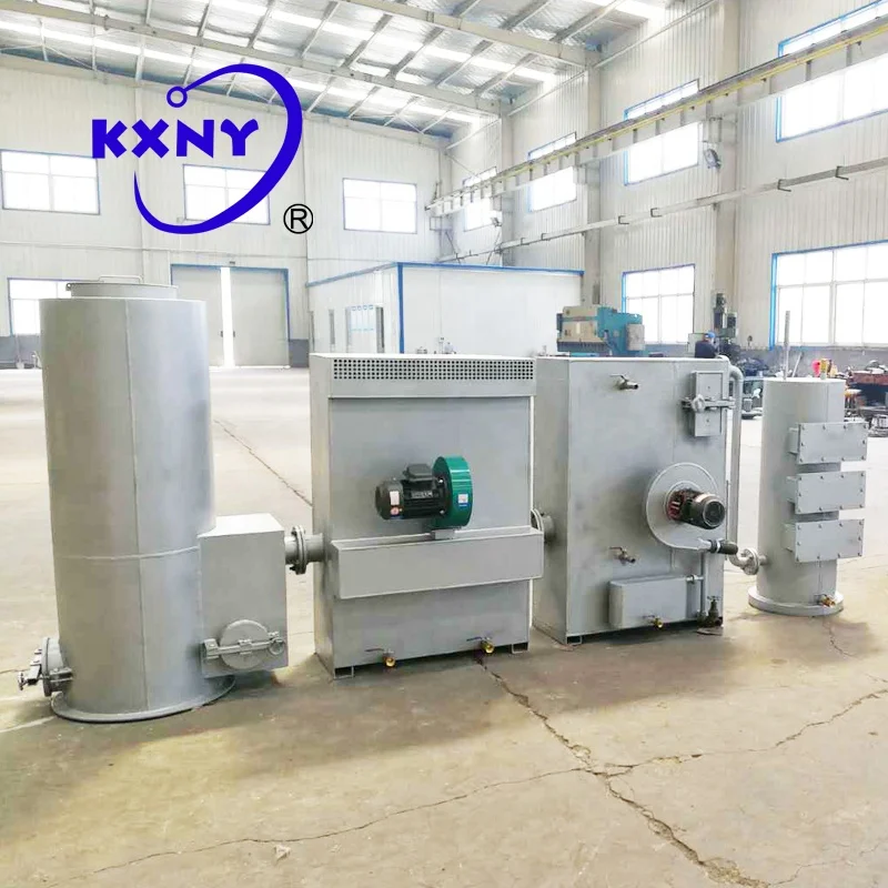 pyrolysis biomass wood biochar make machine Waste Treatment Machinery Small biomass syngas gasifier