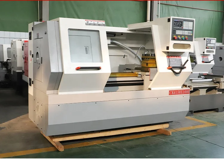 Hot Sale Flat Bed Lathe CNC Turning Machine CK6140 CK6150 For Metal Processing