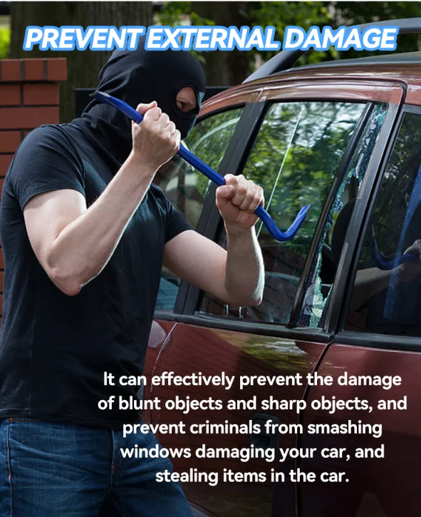 PET Explosion Proof Armored Windshield Protection Glass Film For Car Automotive Window Film Decoration