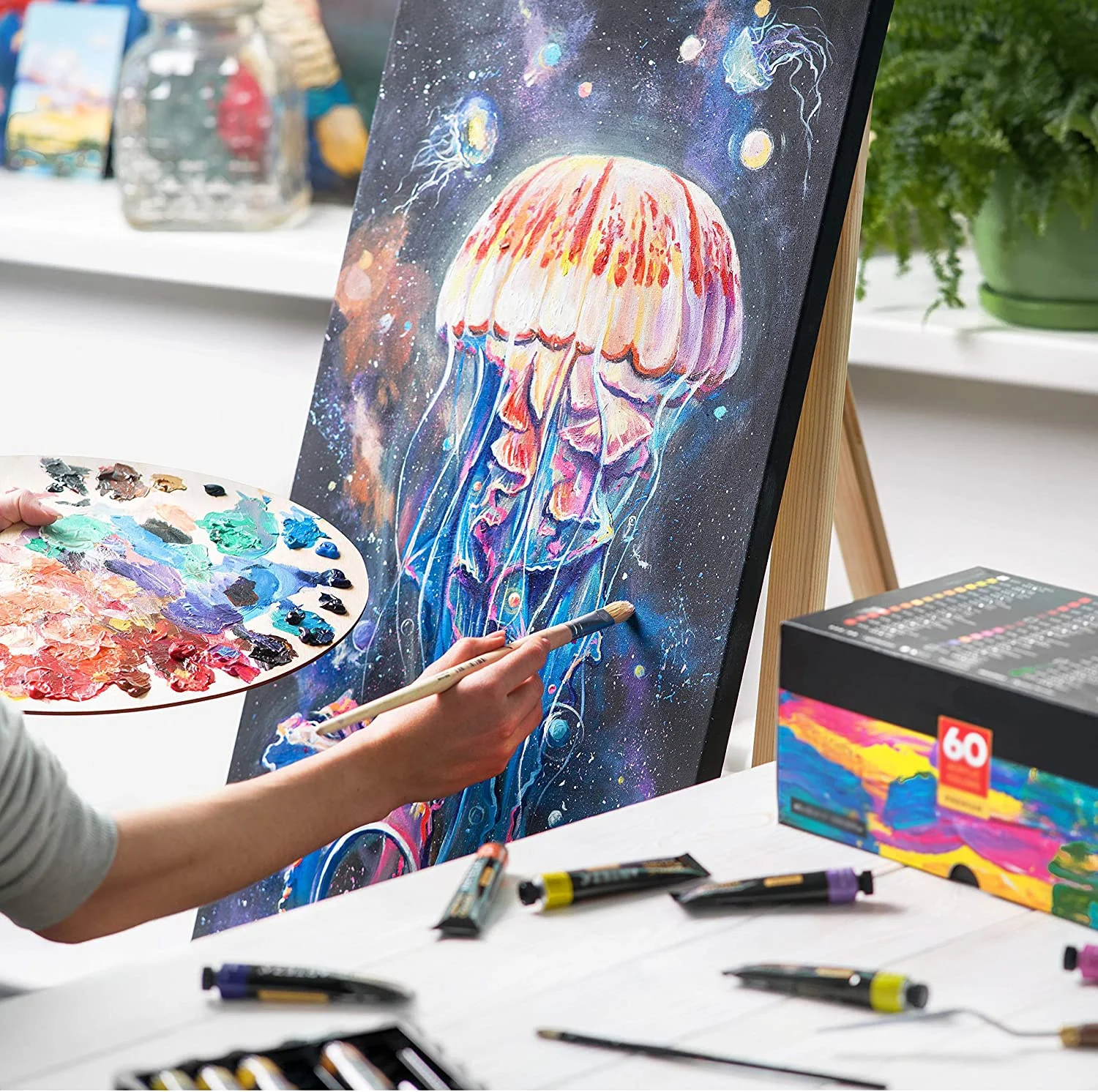 Acrylic Waterproofing Coating Waterproof Paint Acrylic Paints for Artist Acrylic Leather Paint for Canvas