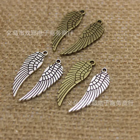 huanye DIY Accessories Wing Pendant ZAKKA Wholesale 30*9mm 1440