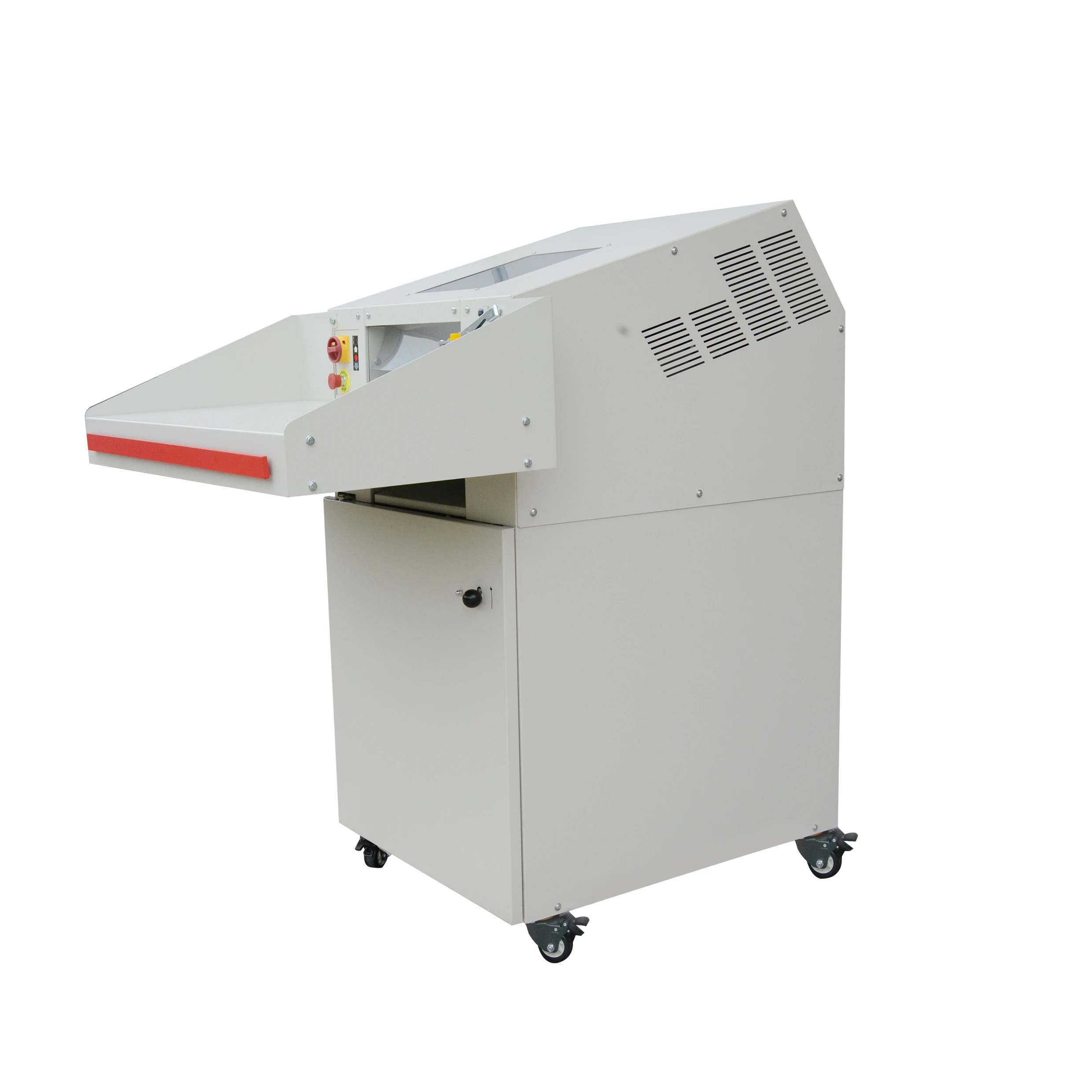 Industrial Double Shaft Banknotes Document Paper Shredder for Recycling