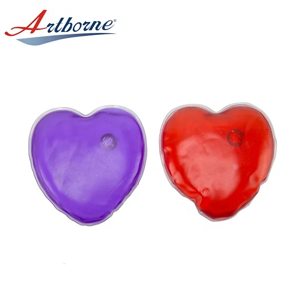 Heart Shape Click Heat Pad Instant Gel Hand Warmer for Menstrual Cramps Woman Belly