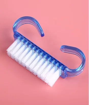 Pedicure  Manicure Tools Handle Grip Nail Brush Hand Fingernail Brush Cleaner Scrubbing for Toes and Nails Men Women