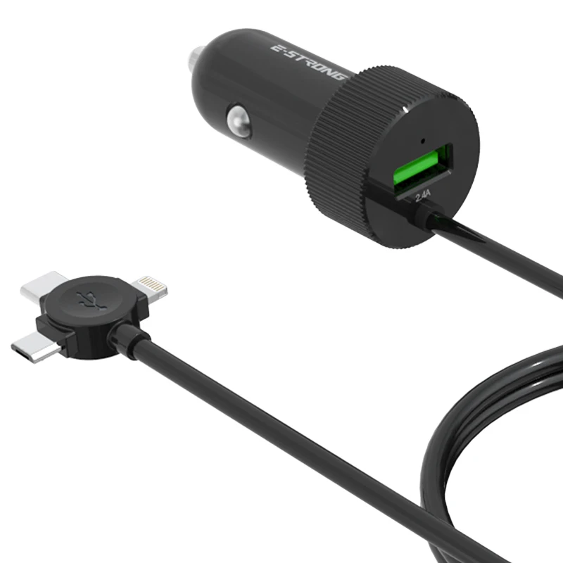 3.1A 2.4A Car Charger Dual USB Socket 12V USB Charging Port for Iphone Mobile Phone