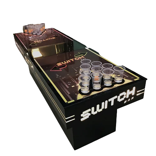 Best-selling New bar entertainment interactive table pitching game table  LED Beerpong  table