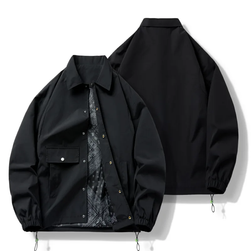 Мужская Повседневная куртка большого размера