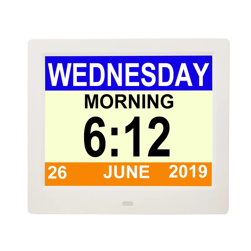 8 дюймов wifi погода часы с чинами календарь проснуться свет будильник