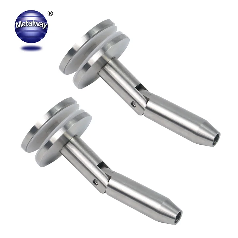 Stainless Steel SUS304 316 glass canopy Holder clamp glass Awnings Bracket outdoors glass fittings Hardware