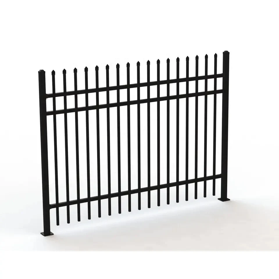 galvanized gate and steel safety fence steel grills steel square tube fence designs