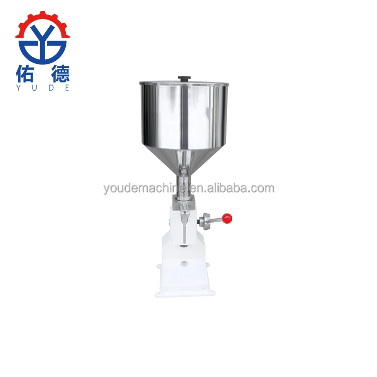 
50ml Easy Operate A03 Liquid Honey Cream Paste Manual Filling Machine Equipment For Sale 