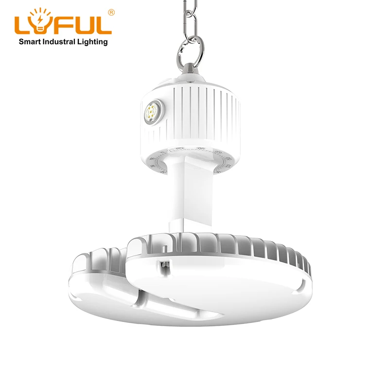 Wholesale led garage fixtures e40 industry dimmable led low bay bulb adjustable 100w 120w industrial and mining lamp