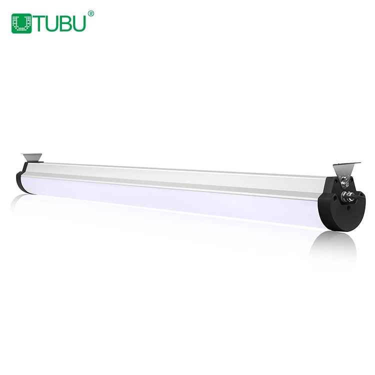  TUBU100W 5ft IP65 водонепроницаемый пылезащитный анти crossive для бензиновых станций Светодиодный линейный парковочное место с тремя уровнями защиты герметичный светодиодный