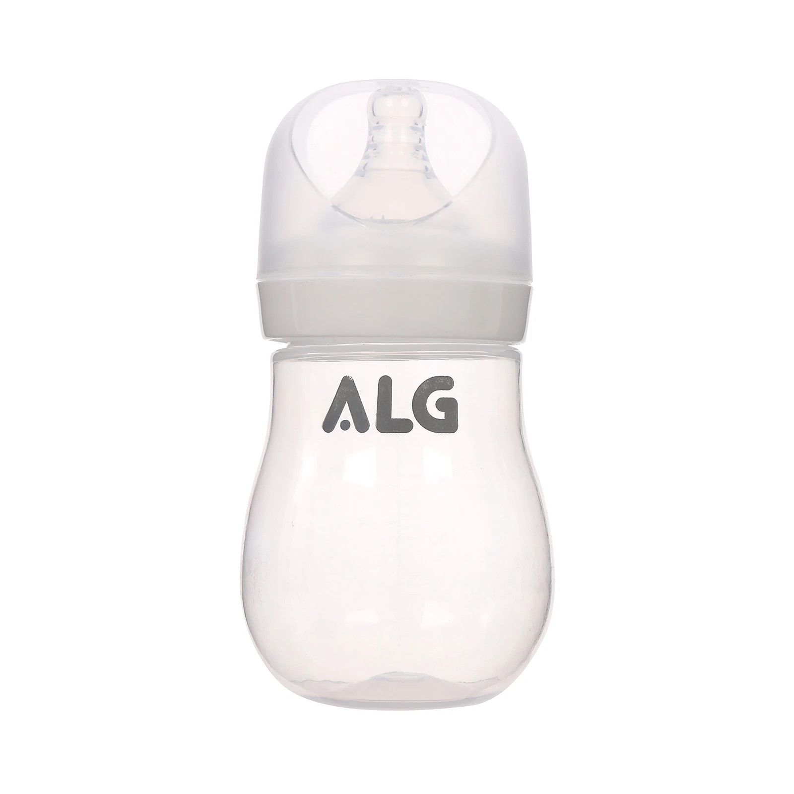 Algo hotsale 200ml baby feeding bottle without handle