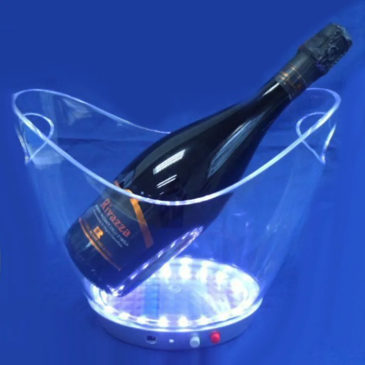 2022 Remote Control Rgb Lighting Led Beer Ice Bucket For Party