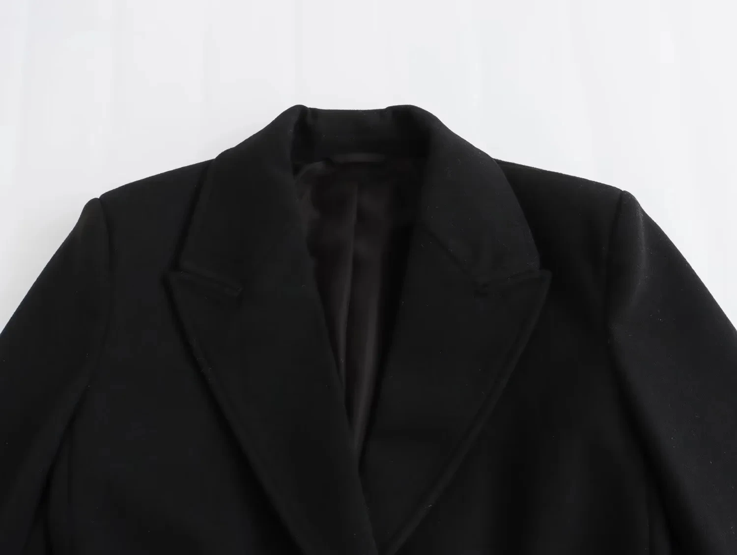 3 colorway single breasted notched collar solid color casual fashion long trench coat for women