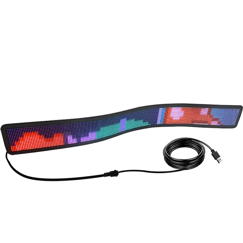 Car LED Flexible Display LED Matrix Pixel Panel Car Rear Window LED Screen