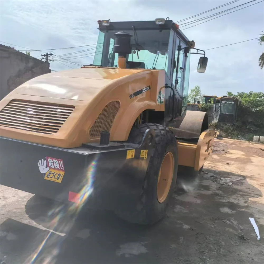 Cheap Price Used Single Drum Road Roller Compactor XS223