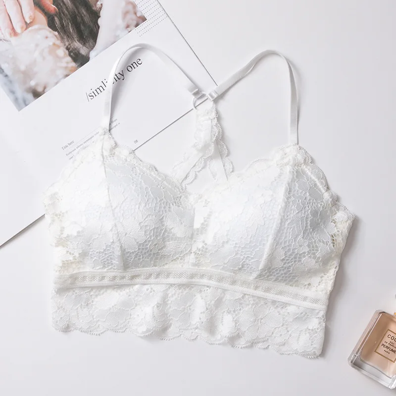 Fairy Lace Beauty Back Underwear Sexy Bra Thick Chest Mat Gather Underwear