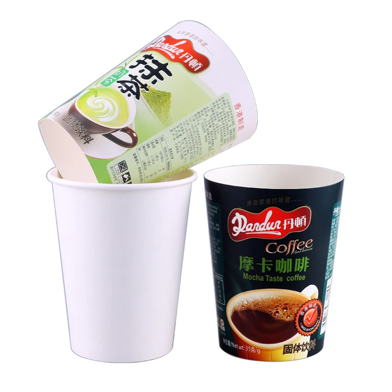 
3D heatproof double wall plastic paper cup for coffee with lid 