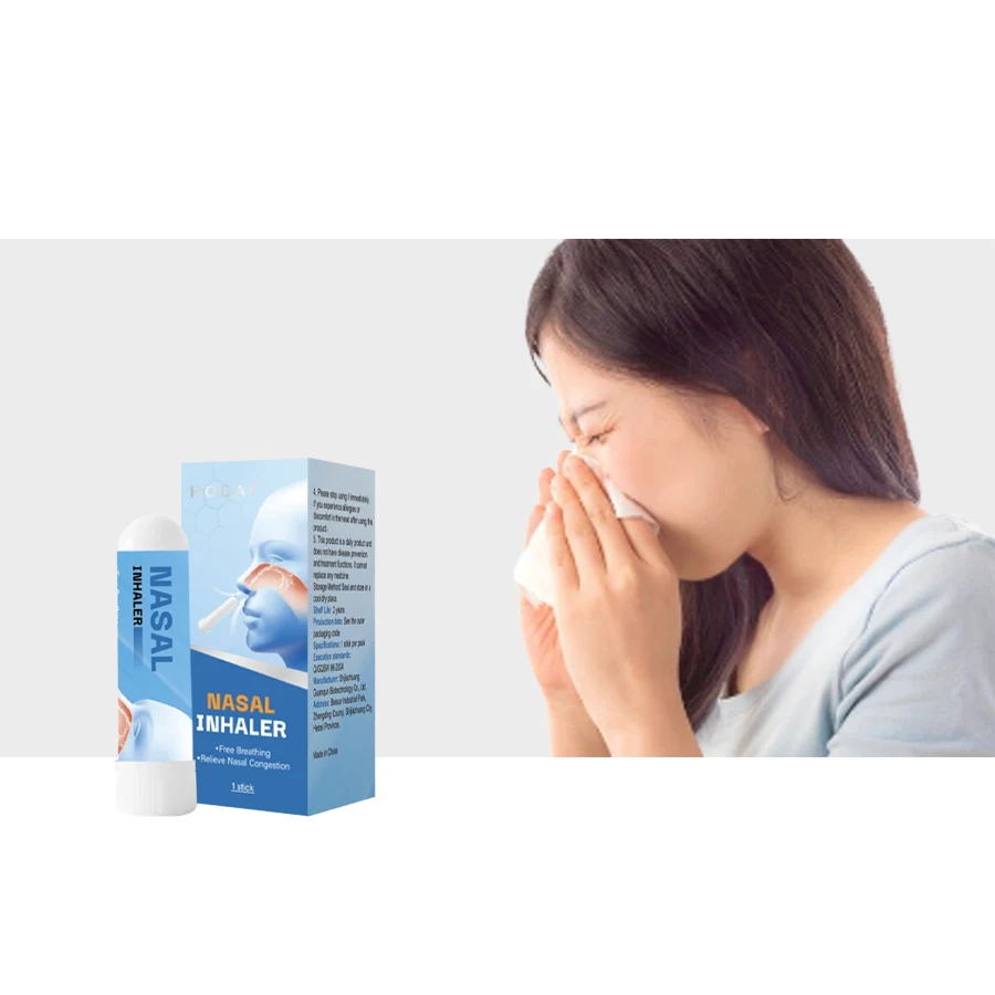 OEM NEW Effective Free Sample Eco-friendly Nose Inhaler Anti Snore Sleep Better Breathe Right Nasal Stick tube