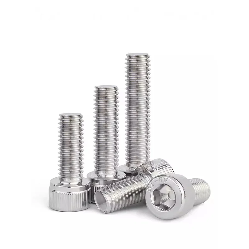 304 stainless steel cup head non-magnetic cup head hexagonal screw non-magnetic cylindrical head screw M3-M12