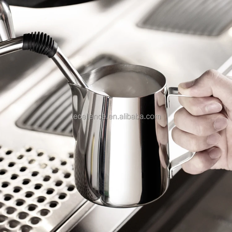 Coffee Tools Espresso Steaming Frothing Milk Pitcher Stainless Steel 150ml 350ml 600ml Pitcher for Milk