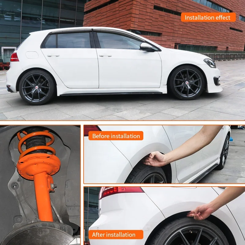 EDDYSTAR Factory customization car suspension system shock absorber for Volkswagen Sagitar 1.6L 1.4T 1.8T A5 2012-2014 years
