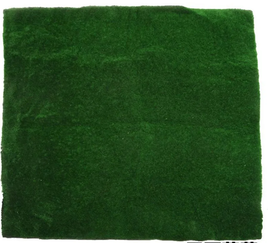 Floor laying mall window background wall decoration simulation moss