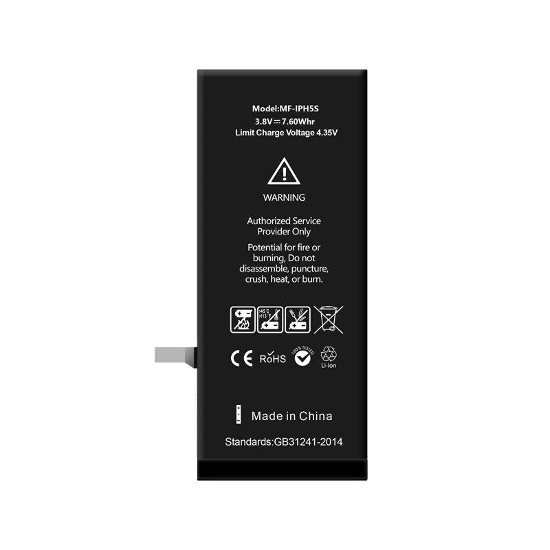  Lithium Polymer Digital Mobile Battery For Apple Iphone 5s A1457 A1533 A1453 A1518 A1528