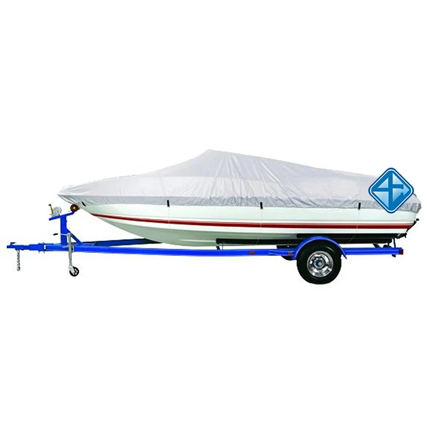 600D Solution Dyed Polyester Fabric Boat Cover with PU Coating