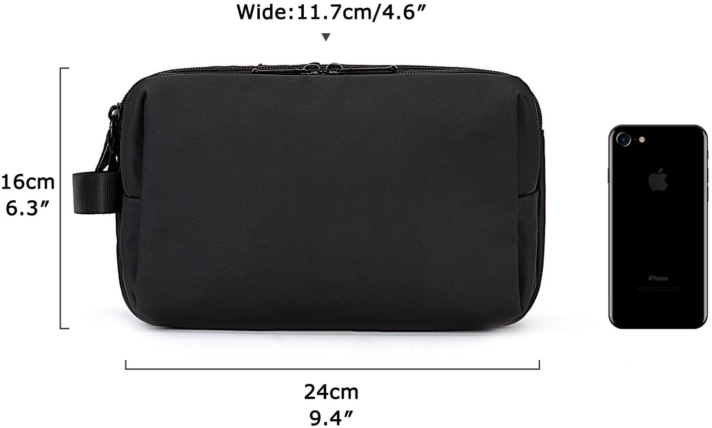 Hot sell custom Travel Toiletry Organizer Dopp Kit Water-resistant Shaving Bag for Toiletries Accessories Toiletry Bag for Men