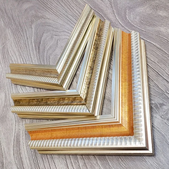 Classical Simple Design Cheap Photo Frame Plastic Strip PS Picture Frame Moulding