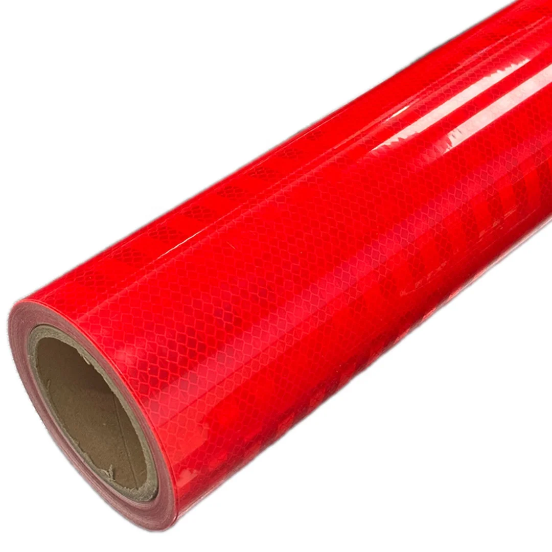 HP Latex Printing 1.24m*45.7m HIP High Intensity Prismatic Acrylic Film Safety Reflective Sheeting for Road Signs