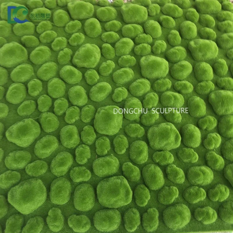 Artificial moss mat for garden/hotel/park ground decoration moss topiary