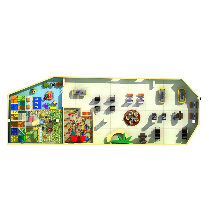 design shopping mall restaurants jungle theme kids electric game toys sand pit tube slide full set soft play equipment canada