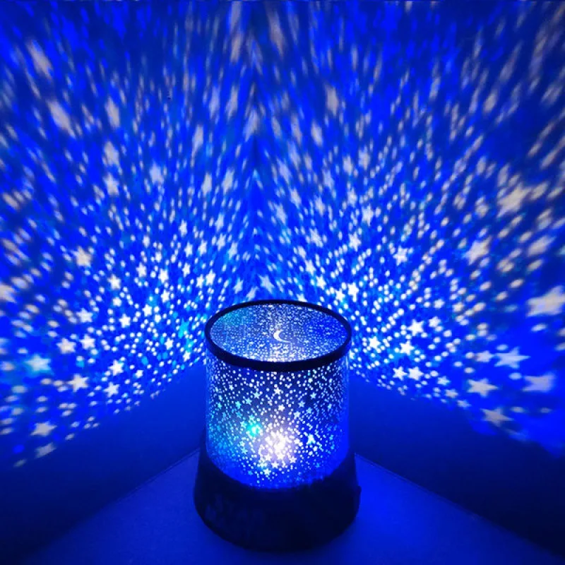 Kanlong factory price battery USB power DIY christmas baby room decor 3D projector led night light sky star master lamp