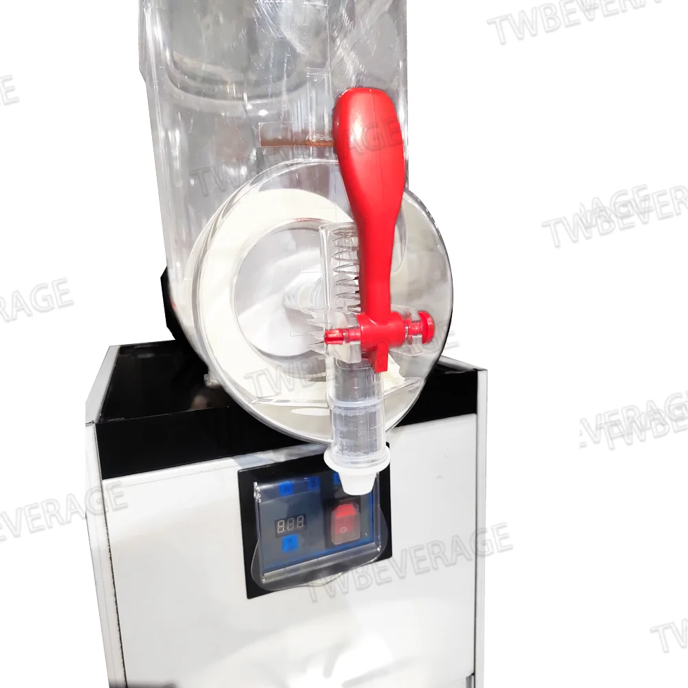 slushie making machine with triple tanks slush dispenser for cocktail and frozen beverages making